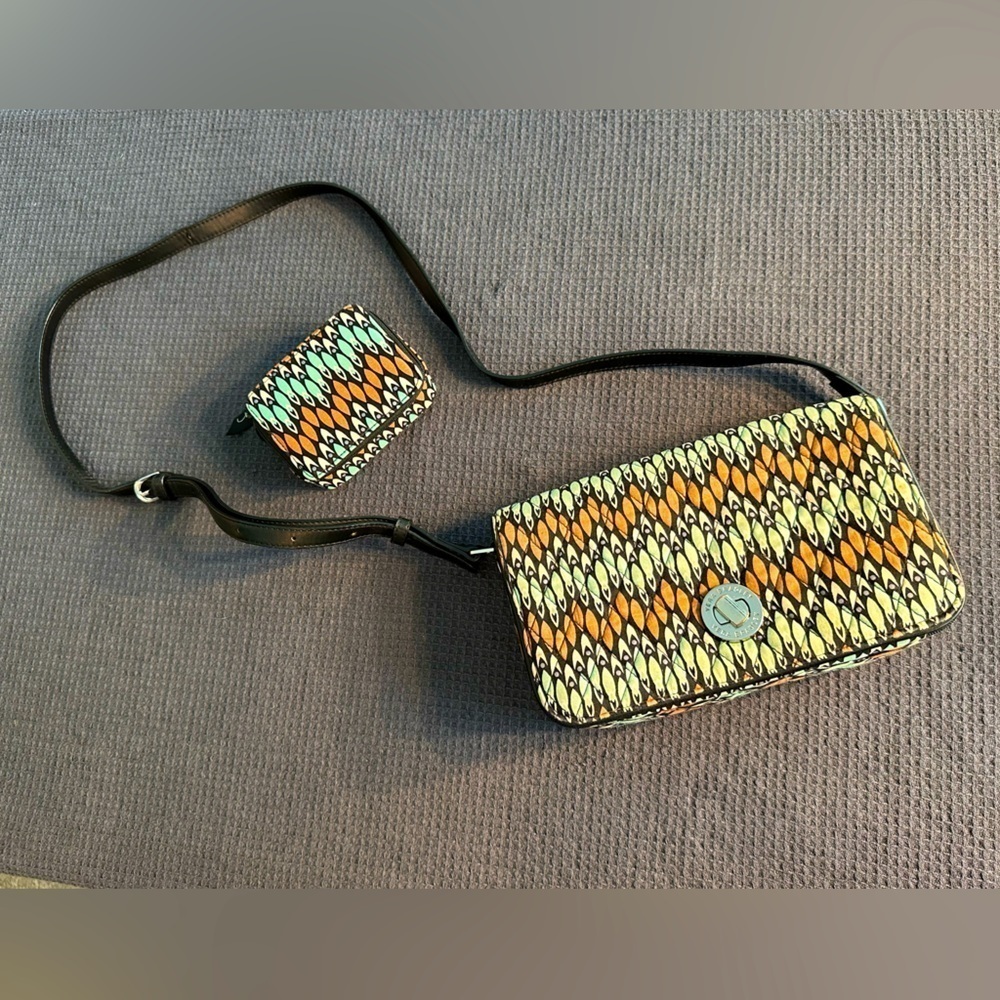 Vera Bradley Sierra Stream Set - Pill Box & Crossbody